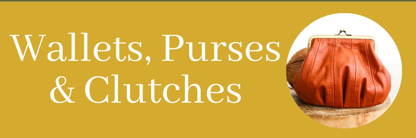 Wallets, Purses & Clutches