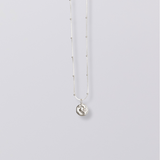 Pearl Necklace // Recycled Silver