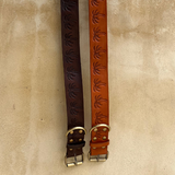 Island Collar // Palms Vintage Brown