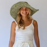 Janis Wide Brim Hat // Aloe