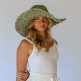 Janis Wide Brim Hat // Aloe