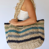 Elle Grande Tote // Tide Stripe