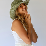 Polly Short Brim Hat // Aloe