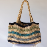 Elle Grande Tote // Tide Stripe