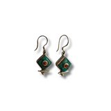 Dolma Drop // Turquoise Sterling Silver