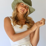 Polly Short Brim Hat // Aloe