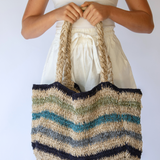 Elle Grande Tote // Tide Stripe