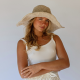 Janis Wide Brim Hat // Natural