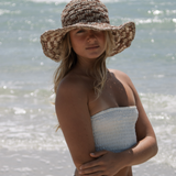 Polly Short Brim Hat // Tully Check