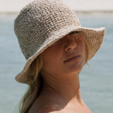 Peggie Bucket Hat // Natural