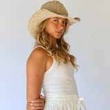 Polly Short Brim Hat // Natural