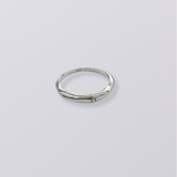 Selene Birthstone Ring // Sterling Silver