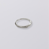 Selene Birthstone Ring // Sterling Silver