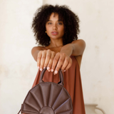 Soleil Mini Tote // Chocolate