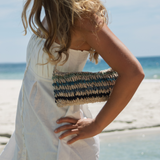 Tully Shoulder Bag // Tide Stripe