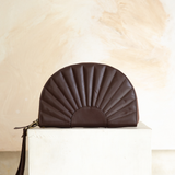 Soleil Clutch // Chocolate