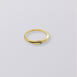 Selene Birthstone Ring // Gold Vermeil