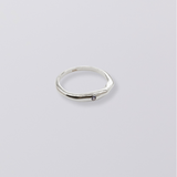 Selene Birthstone Ring // Sterling Silver