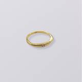 Selene Birthstone Ring // Gold Vermeil
