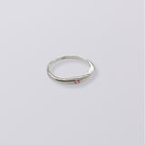 Selene Birthstone Ring // Sterling Silver