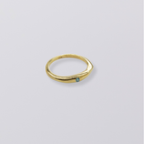 Selene Birthstone Ring // Gold Vermeil