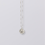 Selene Birthstone Necklace // Sterling Silver