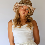 Polly Short Brim Hat // Tully Check