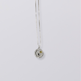 Selene Birthstone Necklace // Sterling Silver