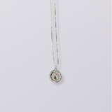 Selene Birthstone Necklace // Sterling Silver