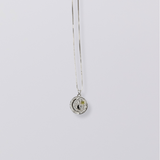 Selene Birthstone Necklace // Sterling Silver