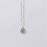 Selene Birthstone Necklace // Sterling Silver