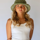 Peggie Bucket Hat // Aloe