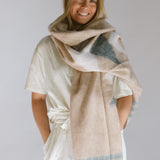Aztec Scarf/Shawl // Vanilla