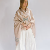 Aztec Poncho // Vanilla