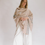 Aztec Poncho // Vanilla