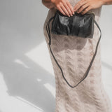 Alice Clutch // Textured Noir
