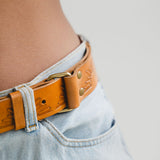 Rising Sun Belt // Vintage Tan