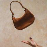 Clara Mini Shoulder // Chestnut Antq