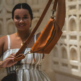 Verve Crossbody // Chestnut Antq