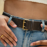 Verve Classic Belt // Cocoa