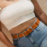 Palms Belt // Vintage Tan