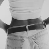 Classic Belt // Textured Noir