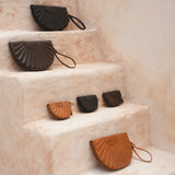 Soleil Clutch // Chestnut Antq