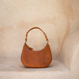 Clara Mini Shoulder // Chestnut Antq