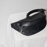 Pelle Belt Bag // Textured Noir