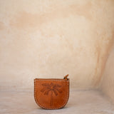 Palms Pouch // Vintage Tan