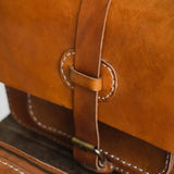 Rising Sun Satchel // Vintage Tan