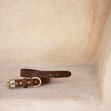 Island Collar // Palms Vintage Brown