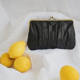 Alice Clutch // Textured Noir