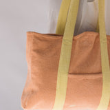 Hello Terry Tote Bag // Peachy Lemon